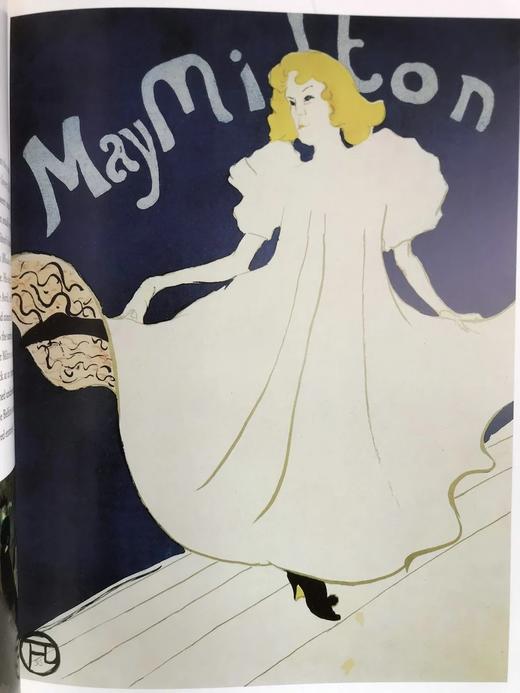 图卢兹-罗特列克海报与版画集 68幅彩色插图 精装大16开 商品图13