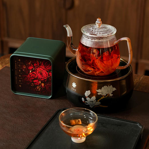 云南墨红重瓣玫玫瑰花茶冠大朵养生茶 商品图11