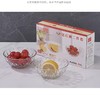ins耐热玻璃沙拉碗透明水果钻石碗 2个/盒 商品缩略图0