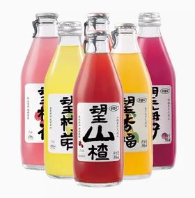 好望水望山楂望梅好望柠萌望杏福望桃花全家福版 300ml*6瓶