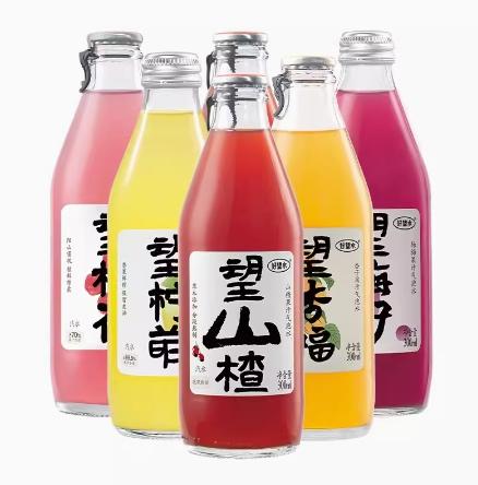 好望水望山楂望梅好望柠萌望杏福望桃花全家福版 300ml*6瓶 商品图0