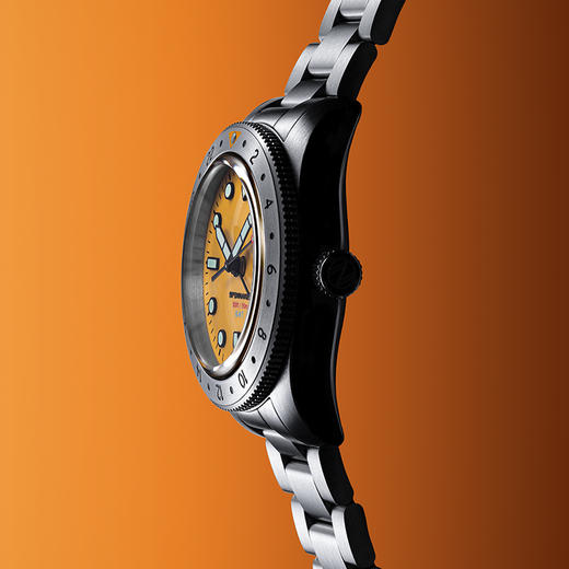 新款SPINNAKER三角帆39毫米限量版GMT两地时自动机械表夜光5130 商品图2