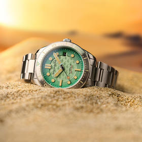 新款SPINNAKER三角帆海豚保护限量自动机械手表男士夜光潜水5129