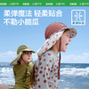 KK树儿童泳帽宝宝游泳原纱防晒遮阳帽男女孩户外大帽檐披风沙滩帽童话小护盾泳帽 商品缩略图2
