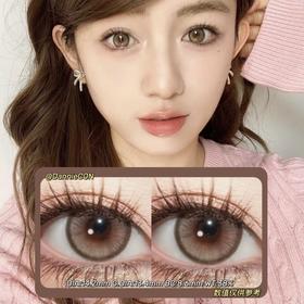 GINOMII半年抛·尖叫吐司·14.2mm(着色参考13.4mm) 0-800度(无525/575) 韩产进口·(建议佩戴3-4个月左右更换)