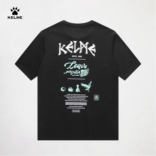 卡尔美夏季有球必应系列新款圆领短袖T恤 商品图5