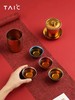 7F荣品生活-钛度泡茶器套装枫叶红 商品缩略图1
