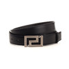 VERSACE 范思哲 男士Greca搭扣皮革腰带 黑色 1012399 DVTP1 1B00E 商品缩略图0