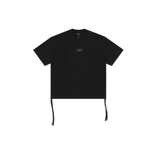 【2024SS新款】【Achock官方店】美式基础款logo刺绣圆领五分袖潮牌情侣短袖T恤 商品图3