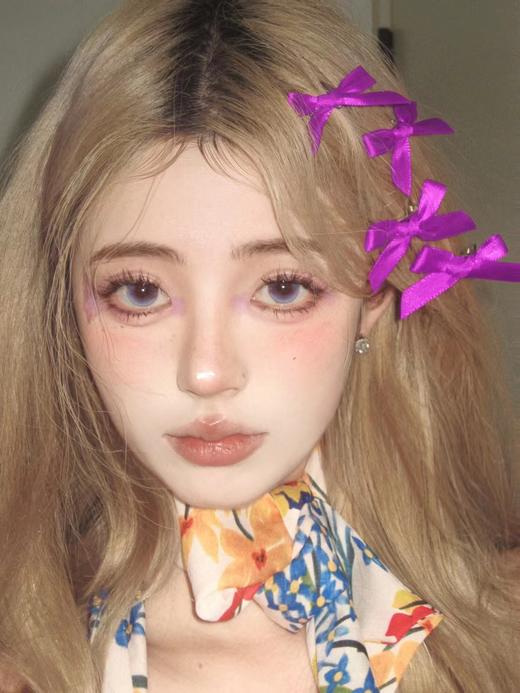 FocusMoon旗下 · 向心引力｜14.5mm白狮参考着色待测｜半年抛  2片 商品图4