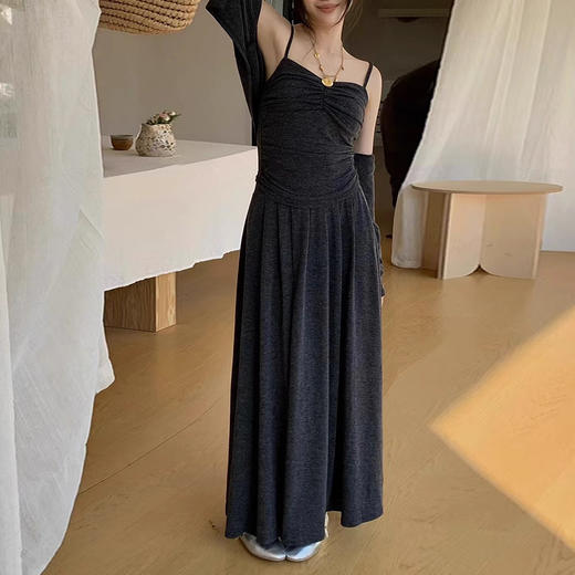 裁缝学苑AQ267 新款褶皱吊带+开衫纸样半身裙 商品图5