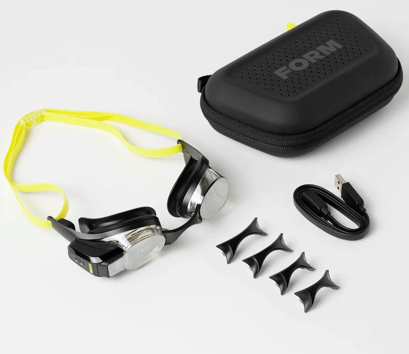 FORM 第二代 AR 泳镜 Smart Swim 2 心率检测 配速距离时间显示 非质量问题不退