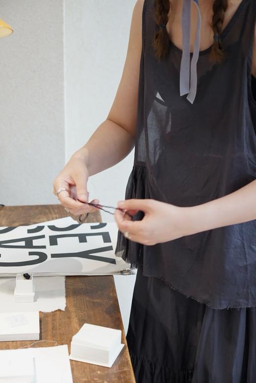 elsa esturgie 不对称褶边吊带无袖背心 商品图7