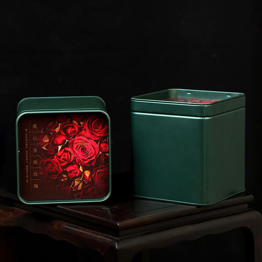 云南墨红重瓣玫玫瑰花茶冠大朵养生茶 商品图13