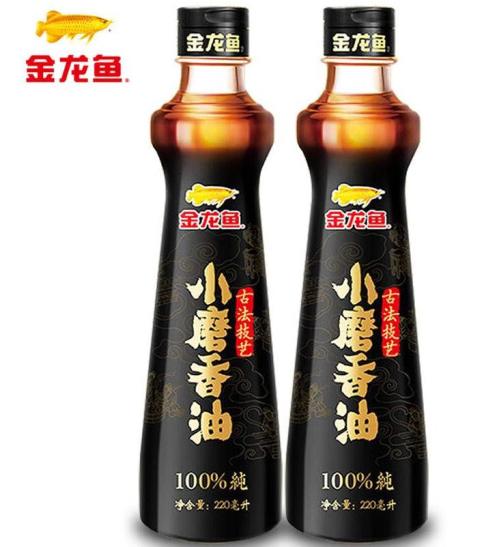 金龙鱼小磨芝麻香油220ml*2 商品图0