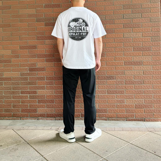 男士美式摩托车数码印花 棉质短袖Tee【包邮+三天无理由tui换】 商品图4