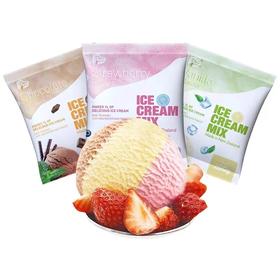 新西兰进口草莓香草巧克力味冰淇淋粉200g/袋