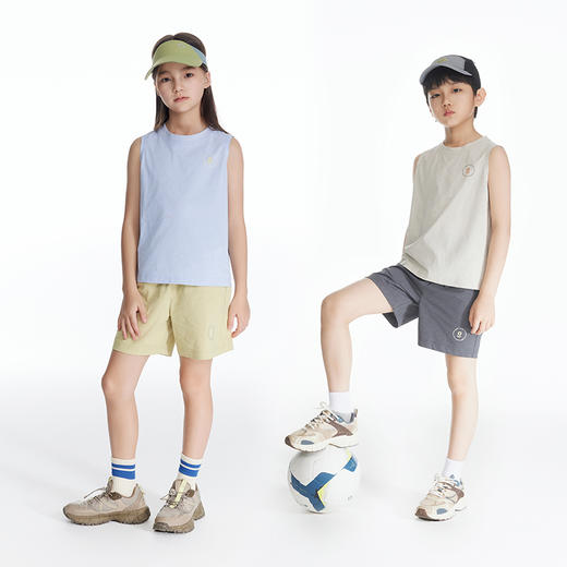 onmygame【爽爽衣】儿童背心吸湿排汗儿童夏季无袖运动上衣24新款 商品图4