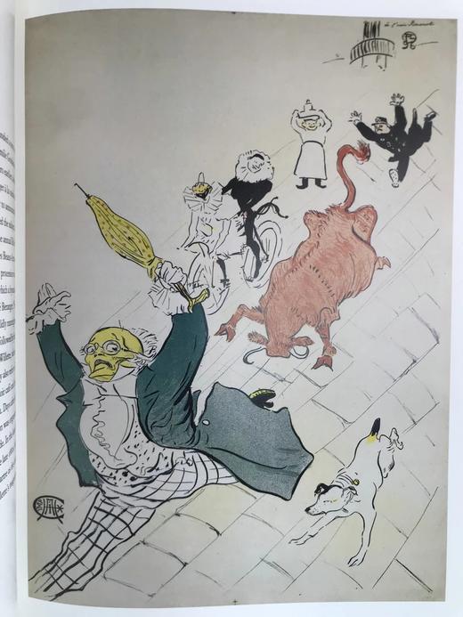 图卢兹-罗特列克海报与版画集 68幅彩色插图 精装大16开 商品图11