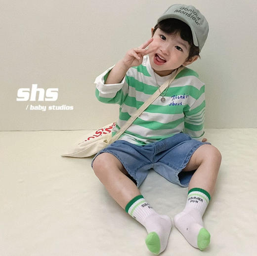 儿童中筒网眼袜（h锁） 商品图0