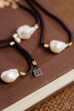 天然巴洛克珍珠咖啡绳项链+手链 商品缩略图2