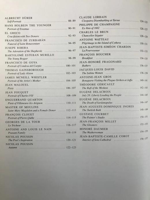 巴黎卢浮宫古典大师绘画图集 100幅插图 精装大16开 商品图6