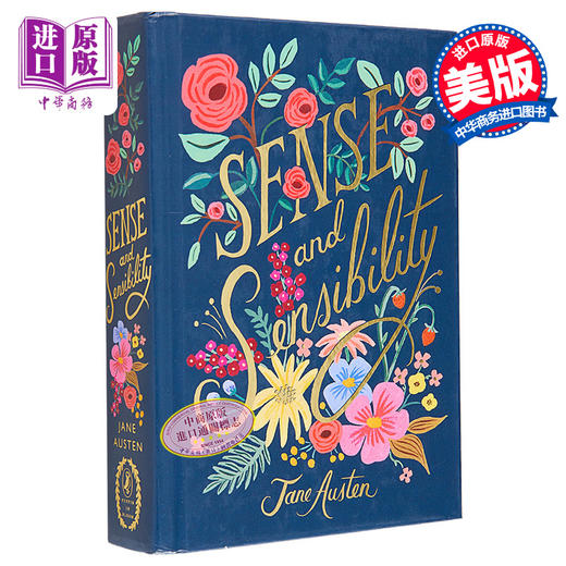 【中商原版】盛开的海雀系列 理智与情感 Sense and Sensibility 英文原版 Jane Austen Anna Bond 经典名著 文学 商品图0