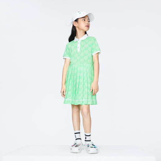 女童凉感POLO连衣裙裙子BLUE新款安奈儿童装实体店同款AG423830 商品图3