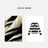 COCO ZONE“洛拉”夏季镂空圆领针织衫条纹宽松长袖上衣CC1B0854 商品缩略图2
