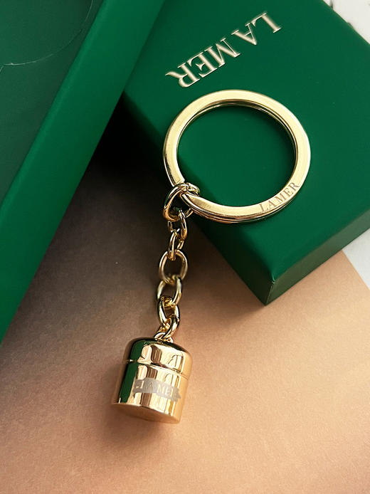 【4.13积分当钱花】lamer海蓝之谜钥匙扣面霜金属钥匙扣有礼盒包装/镂空小号塑封袋包装 商品图2