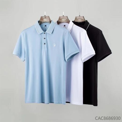 轻奢男装夏季简约休闲polo衫翻领短袖上衣  XLM-CAC8686930* 商品图2
