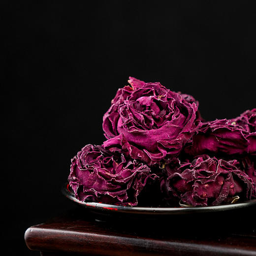 云南墨红重瓣玫玫瑰花茶冠大朵养生茶 商品图1