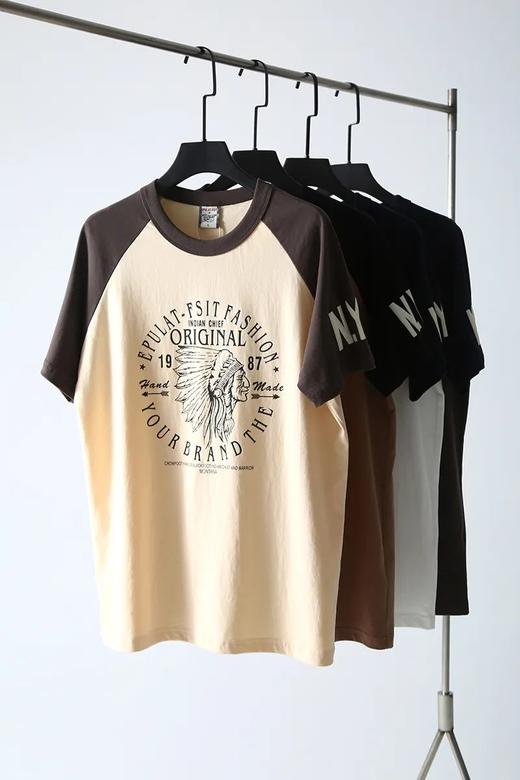 100%水洗磨毛 柔软透气 男士夏季短袖 商品图0