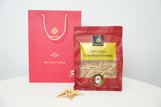 加拿大野生西洋参花旗参尖尾 454g/袋 宁波仓 商品图0