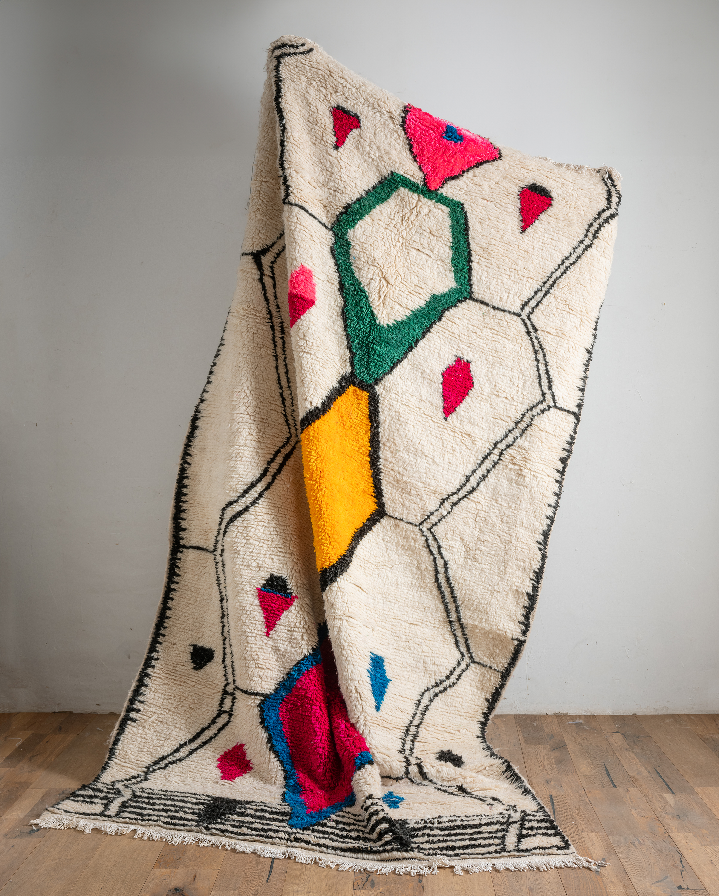 伽罗 JALO 摩洛哥进口手工羊毛地毯Azilal图案类型