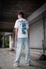 W422112037刺绣夸张印花短袖T恤 商品缩略图5