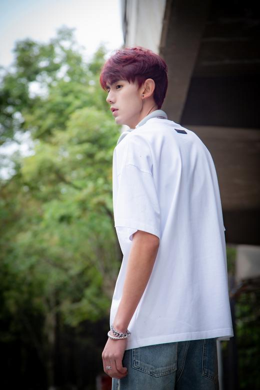 W416312054美式重磅破洞短袖T恤 商品图6