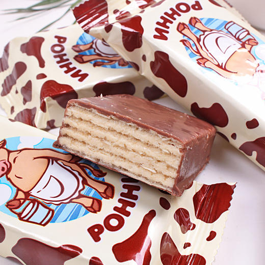 (散) 俄罗斯大奶牛威化饼34g（8A) 商品图4