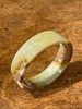 褐白沁黄玉雕螭龙纹扁带手镯，顺丰包邮 商品缩略图2