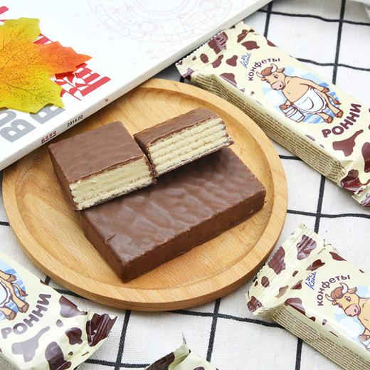 (散) 俄罗斯大奶牛威化饼34g（8A) 商品图3