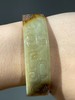 褐白沁黄玉雕螭龙纹扁带手镯，顺丰包邮 商品缩略图11