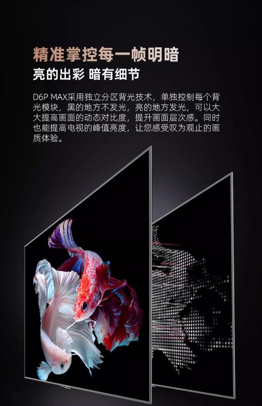 长虹98D6P MAX 98英寸120HZ高刷4K超清智慧语音超大屏幕电视机100 商品图2