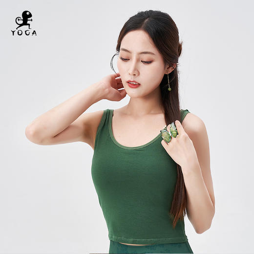 壁虎瑜伽【2404SY130-绿色】【5天发货】（一体式胸垫） 商品图7