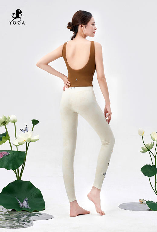 壁虎瑜伽【2404SY130-焦糖】【5天发货】（一体式胸垫） 商品图5