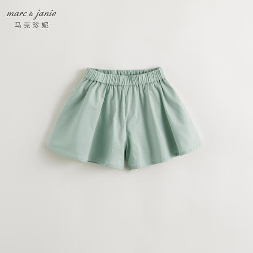 马克珍妮2024年夏装新款 女童熊猫派对新中式纯棉短袖套装 240632 商品图3