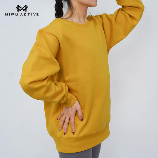 【清仓不退换】迷悟MW11L023基础加绒卫衣 商品图4