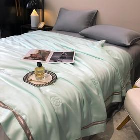 自然醒80支天丝空调被高级感纯色臻丝夏凉被可水洗丝滑凉爽薄被子KY