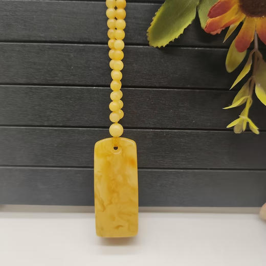 蜜蜡项链 商品图1