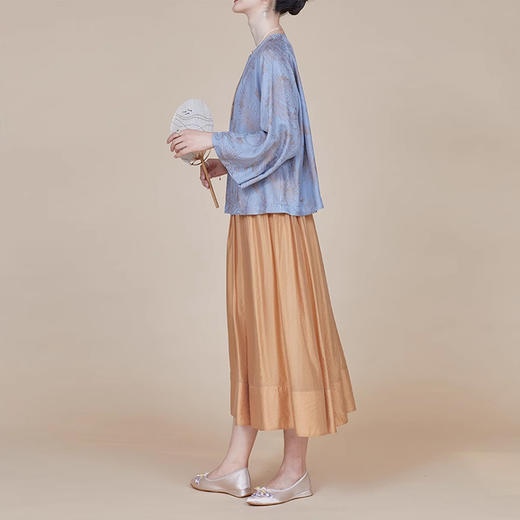 裁缝学苑AQ268新中式改良居士服衬衫盘扣汉服茶服上衣纸样女装样板 商品图6