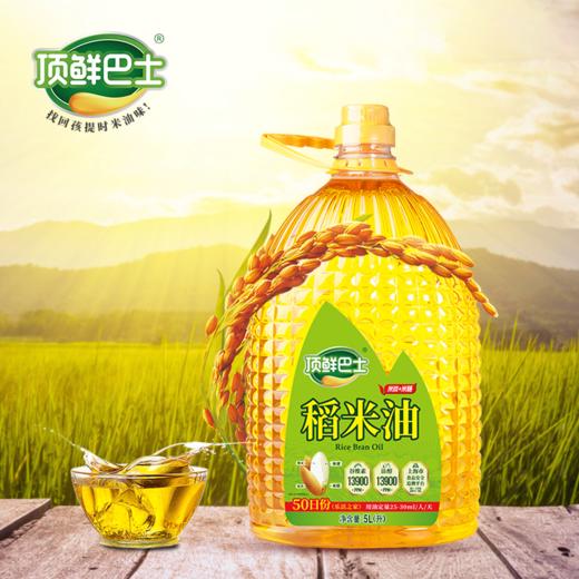 顶鲜巴士稻米油5L 加赠玉米油300ml 商品图1